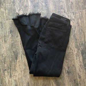 Paige Denim flair cut capris